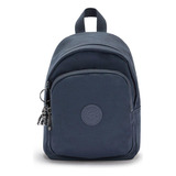 Mochila Kipling Delia Compact Grey Slate T Azul