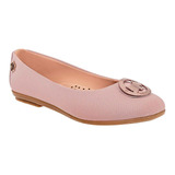 Flats Mujer Ferrioni Rosa 916-758