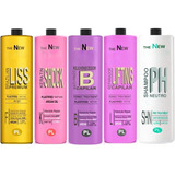 Kit 5 Litros Alisado + Keratina + Reju B + Lifting + Shampoo