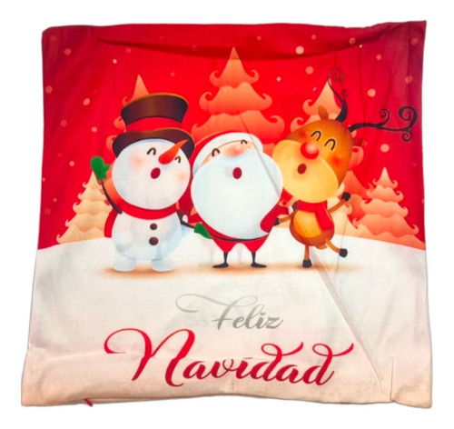 Fundas De Cojín Navideñas Diseños  Varios 45x45cm