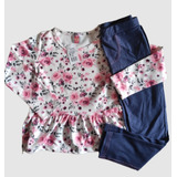 Conjunto Feminino  Inverno Blusa Suplex E Legging Cotton