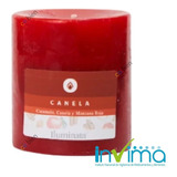 Vela Con Aroma De Canela Concentrada 330gr 3 Esencia En 1