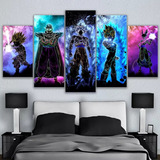 5 Set Pintura De Diamantes Dragon Ball Neon Personajes Anime