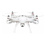 Drone Syma X8pro Com Câmera Hd Branco 2.4ghz 1 Bateria