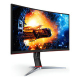 Monitor Gamer Curvo Aoc C24g2 23.8  Full Hd Freesync 165hz Color Negro