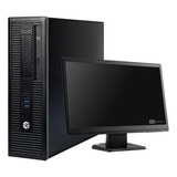 Cpu Hp Prodesk 600 G1 Core I5 4ta Gen 8gb 500gb + Monitor 19