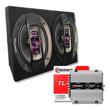 Caixa De Carpete 6x9 Com Falante 69 Pioneer + Taramps Tl1500