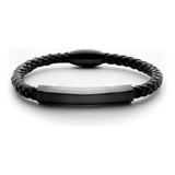 Pulsera Cuero Hombre Walla Nordic Cuff Cierre Magnético