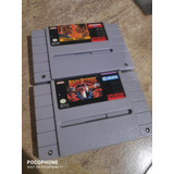 Lote Cartucho Super Nintendo 