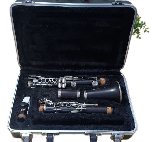 Clarinete Pruffer Sib 17 Chaves Hard Huber Garganta De Prata