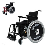 Cadeira De Rodas Jaguaribe Agile Alumínio Confortavel 40/44