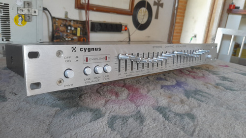 Equalizador Stereo Cygnus Model Ge 400 Perfeito Zerado Veja