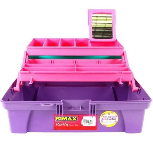 Caja Organizadora Rimax 14  Vanity Multicolor