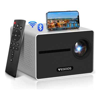 Vegoos Yg291 Mini Proyector Portátil Soporta 1080p Proyector Inteligente Con Wifi 6 Y Bluetooth5.1 Android 9.0 Incorporado Pantalla De 170 Pulgadas Compatible Con Ios Android\u002Fpc\u002Fps4 Y Ps5 | Envío gratis