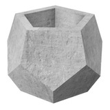 Molde Para Maceta De Concreto Pentagonal