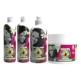 Kit Soul Power Avocado Shampoo Acidificante Creme Mascara