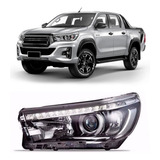 Farol Hilux Pick Up 2016 A 2020 Elétrico Com Led E Motor