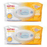 Toallitas Húmedas  Huggies Cuidado Esencial 80 Pzas 2 Pack