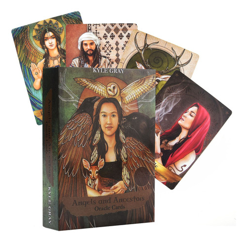 Tarot De Ancestors Para Oracle Card, Baraja De Cartas En Ing