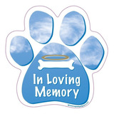 Pet Gifts Usa Pulgadas Loving Memory Paw Magnet