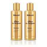 Shampoo + Balsam Biferdil Oleo De Argan Nutritivo