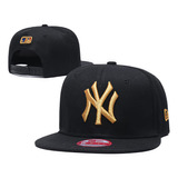 Gorra 9forty New York Negra Con Dorado