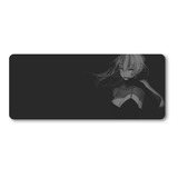 Mousepad Xxl 80x30cm Cod.065 Chica Anime Negro