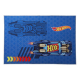 Tapete Infantil Juvenil Personagens 70cm X 100 Desenho Do Tecido Hot Wheels