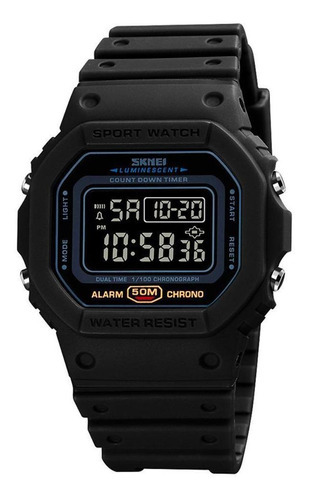 Reloj Skmei Digital 1628 Para Hombre - Negro