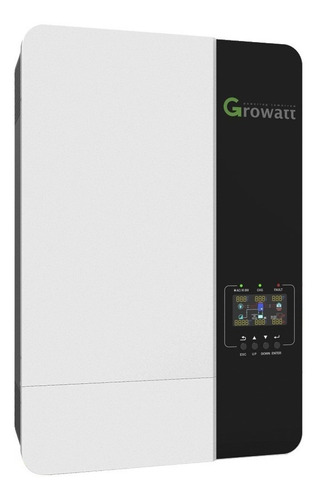 Inversor Cargador Isla 3kw Off-grid Es 48vcd/120vca Growatt-