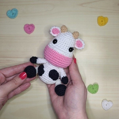 Oferta - Vaca Mutilda - Muñeco Tejido - Amigurumi A Crochet