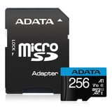 Tarjeta De Memoria Adata Premier Con Adaptador Microsd 256gb