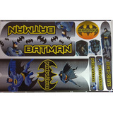 Kit Adesivo Bicicleta Infantil Batman Aro 16/20/24 