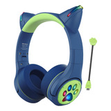 Riwbox Cf9 Auriculares Bluetooth Niños Con Oreja Gato Con 85