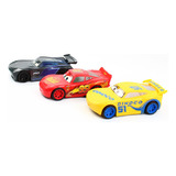 Set 3 Coches Retrotraccion Cars3 Mcqueen, Jackson Y Cruz Tm3