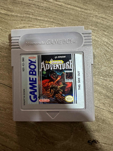 Castlevania Adventure Game Boy Clásico Original Gb Detalle