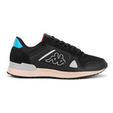 Zapatillas Kappa Modelo Urban Logo Alem - Color Negro 