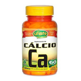 Calcio Quelato Ca 800mg - Unilife - 60 Cápsulas Sabor Sem Sabor