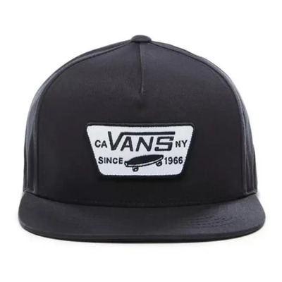 Gorro con Visera Vans Full Patch Negro de Algodón y Poliéster | Envío gratis