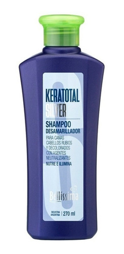 Bellissima Shampoo Matizador Keratotal Silver X 270 Ml Local