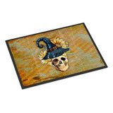 Caroline's Treasures Bb5126jmat - Tapete De Calavera De Bruj