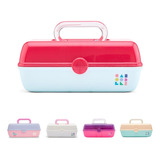 Caboodles Bonitos En Caja De Maquillaje Pequeña, Burdeos Bic