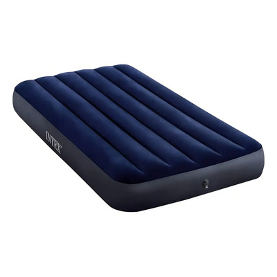 Colchón Inflable Intex Twin Classic Downy Azul