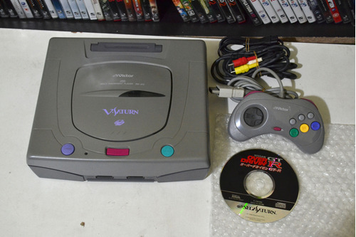 Console Sega Saturn Victor Rg-jx2 Primeiro Modelo