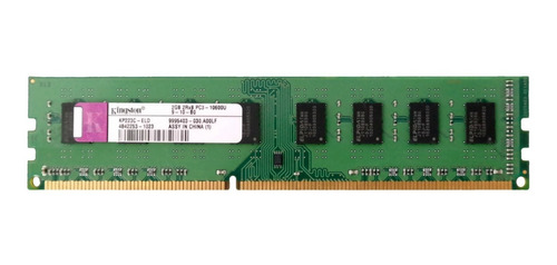 Memoria Ddr3 Kingston 2gb 2rx8 Pc3-10600u 1333mhz P/ Pc 240p