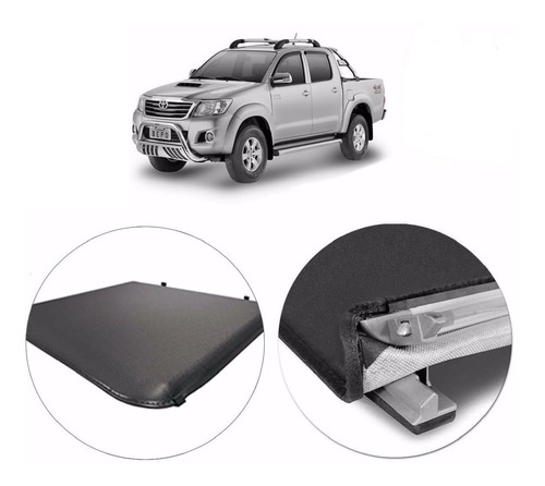 Lona Flash Cover Force P/ Toyota Hilux 2005 2006 2007 2008 2009 2010 2011 2012 2013 2014 2015 Instalada O Envio Gratiss