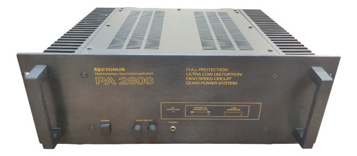 Amplificador Profissional Alta Potência Cygnus Pa-2800