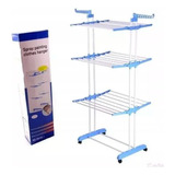 Tendedero Organizador Colgador Ropa Plegable 3 Niveles