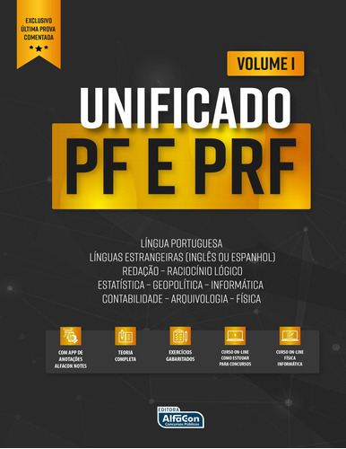 Livro Unificado - Pf/prf - Vol. 1