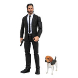 Select John Wick - John Wick Black Suit With Dog